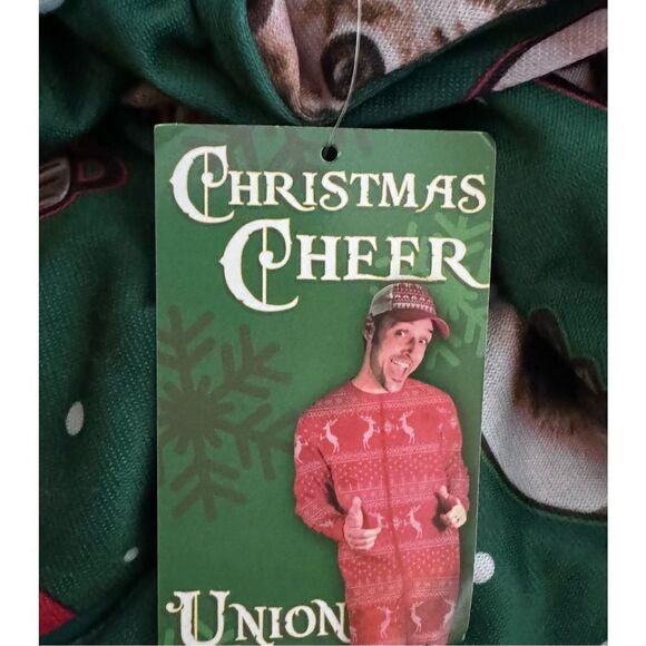 Mens Cat Ornaments Light Up Union Suit, size M - Picture 7 of 14